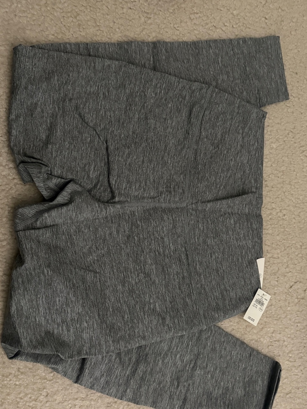 aerie heather grey “hugger” leggings